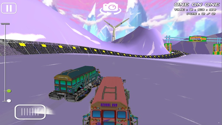 Offroad School Bus Racing - 3D School Bus Racing screenshot-3