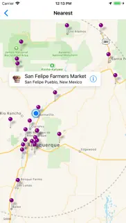 farmers' market locator iphone screenshot 3