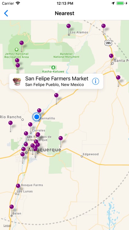 Farmers' Market Locator