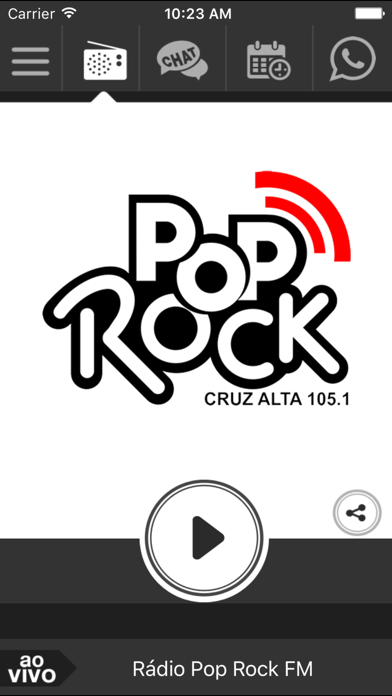 Screenshot #1 pour Rádio Pop Rock FM