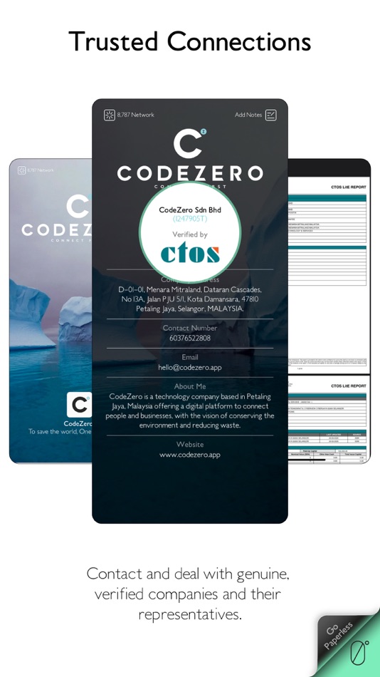 #3. ZERO BrandCard™ (iOS) 由: CODEZERO