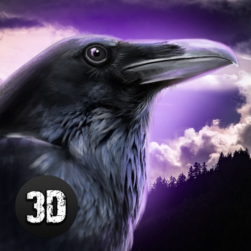 Wild Life: Flying Crow Bird Simulator icon