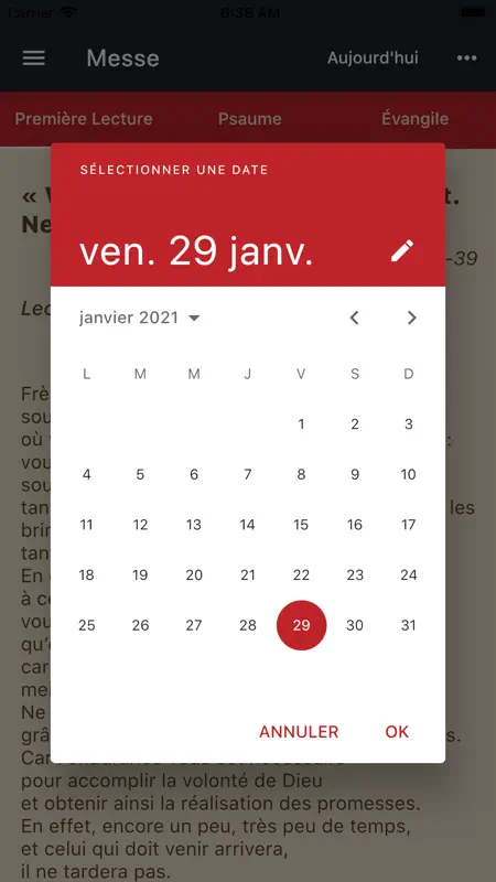 AELF Bible catholique screenshot 3 of 6