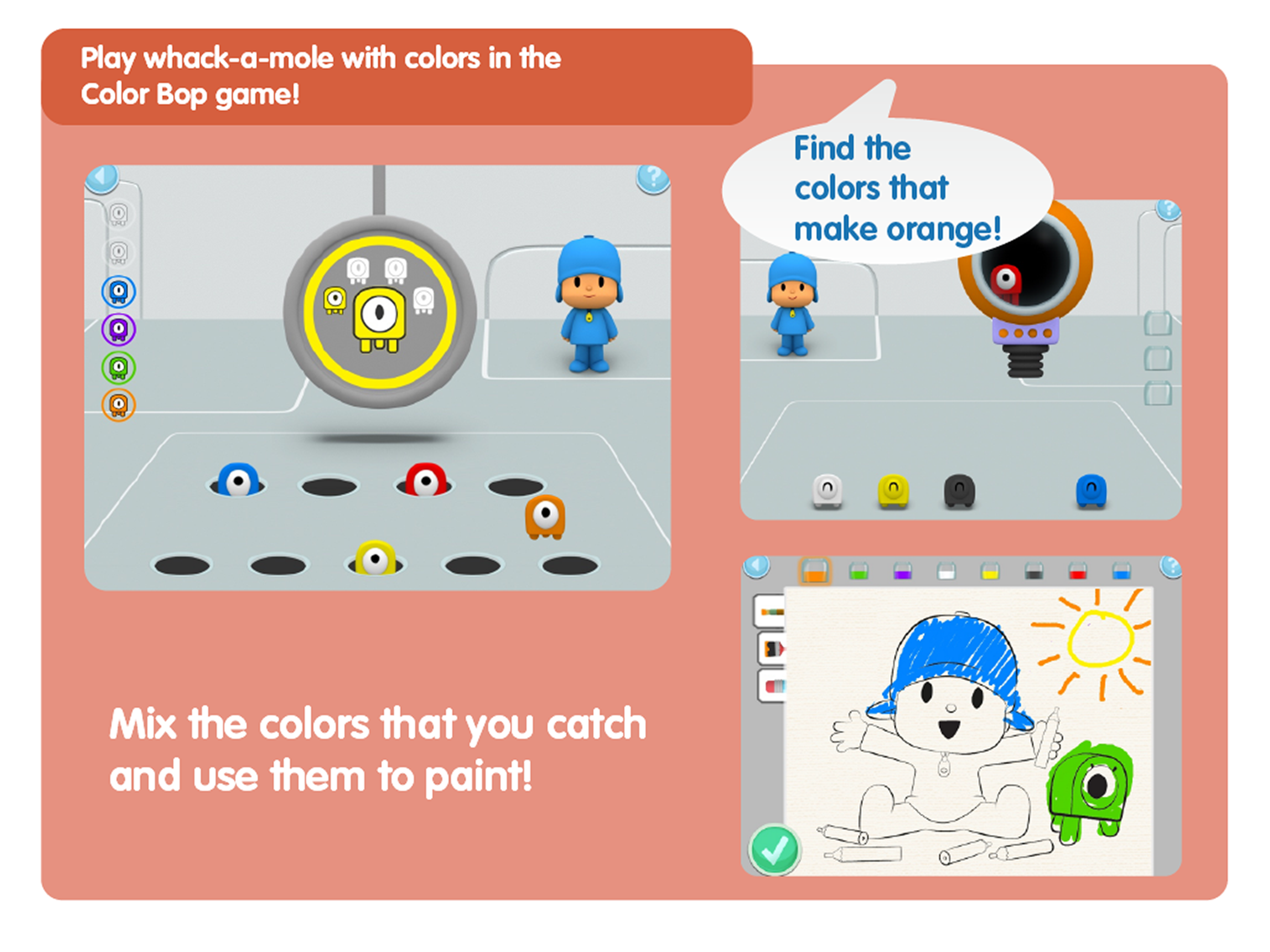 Pocoyo Playset - Colors screenshot 3