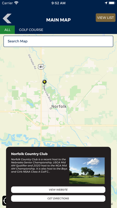 Nebraska PGA Hope Golf Pass Screenshot