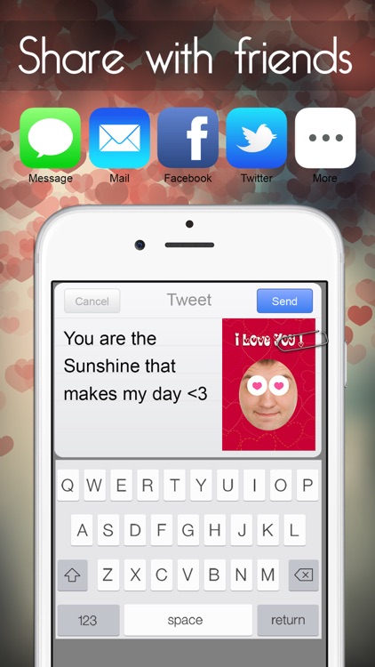 Valentine's Day - Personalised Love Cards Maker screenshot-4