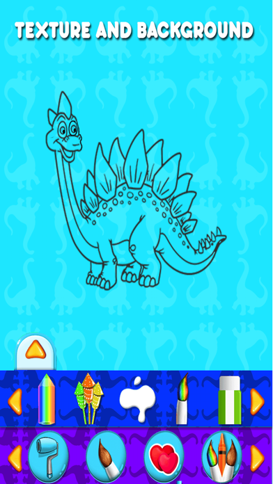 Dinosaurs Kids Coloring Book Pro screenshot 4