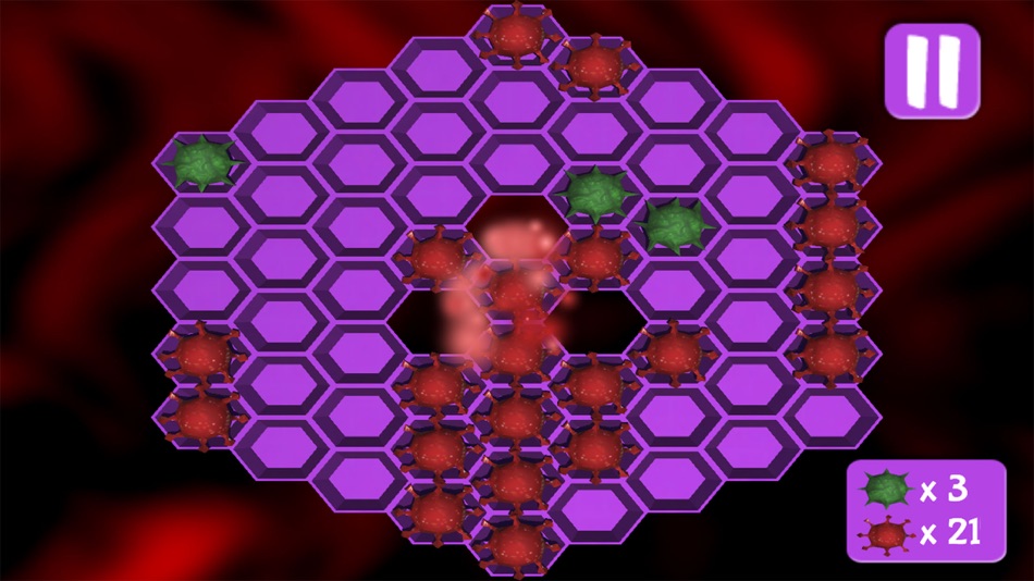 #3. Infexxion - hexagonal board game (iOS) 由: JUAN MIGUEL DE ROBLES MACEDO