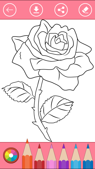 flower coloring pages mandala colouring book for iphone