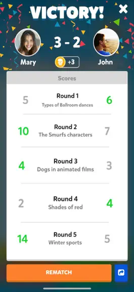 Game screenshot Fight List - Categories Game hack