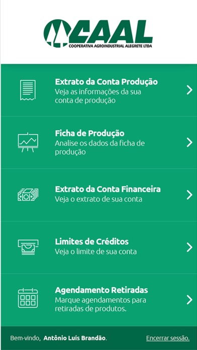 Caal - Portal do Produtor Screenshot 1 - AppWisp.com Caal - Portal do Produtor Screenshot 1 - AppWisp.com