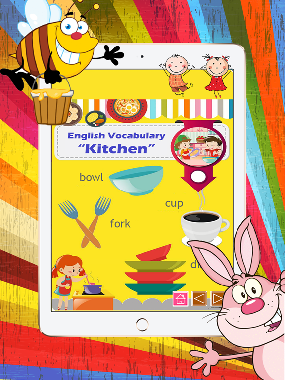 Screenshot #6 pour Kitchen Vocab: Gratuit en ligne English