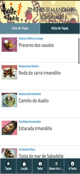 Game screenshot Pinchos Irmandiños Vimianzo apk