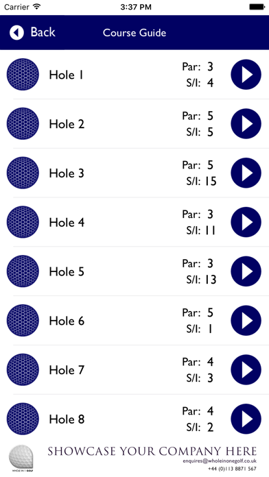 Screenshot #2 pour Edzell Golf Club