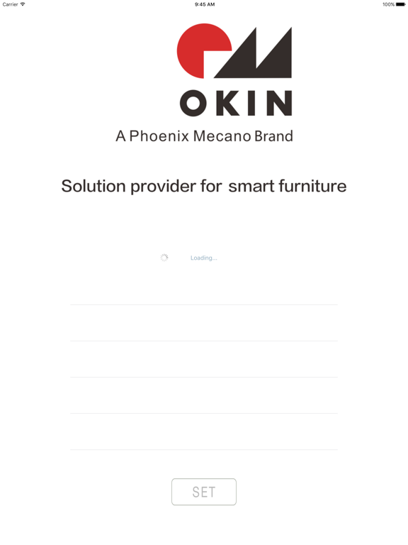 OKIN Motion Bed iPad screenshot