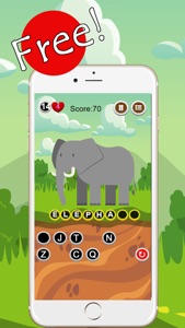 Zoo Phonics Spelling Alphabet Games For Kids Free screenshot #4 for iPhone