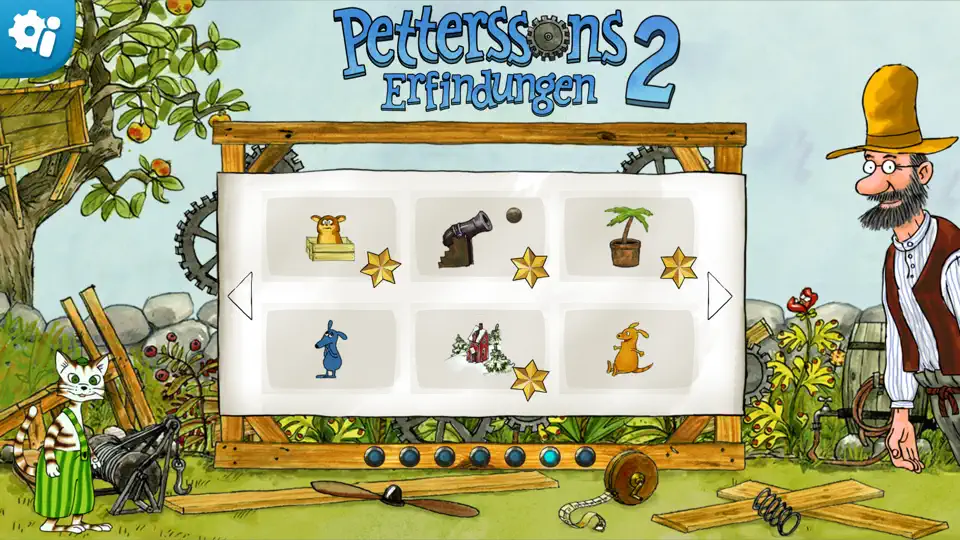 Screenshot von Petterssons Erfindungen 2 auf dem iPhone 1