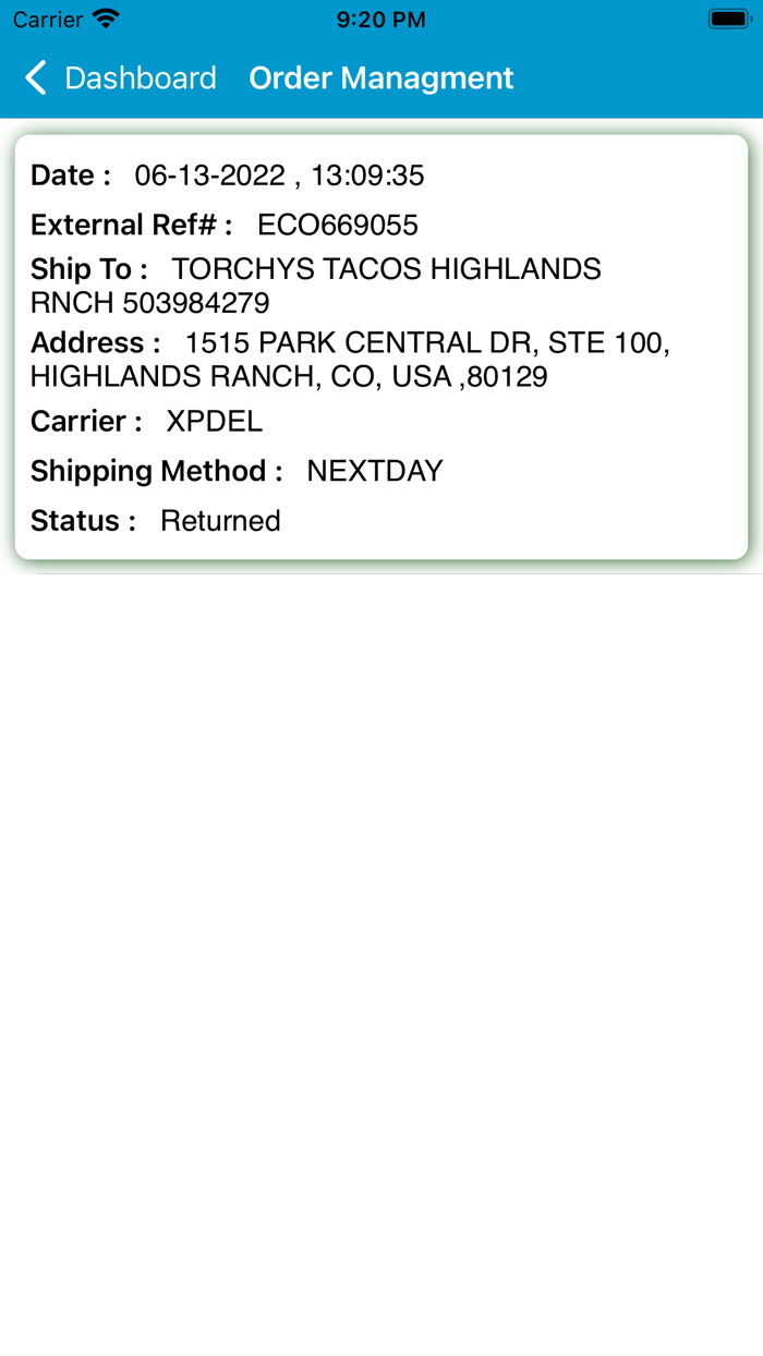 ASSIST - Fast Delivery