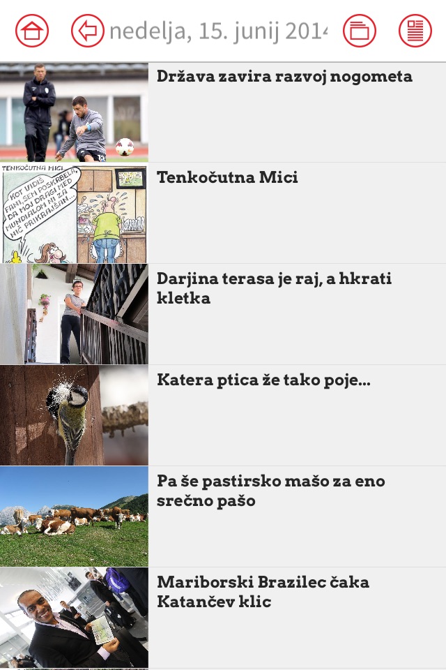 Slovenske novice screenshot 2