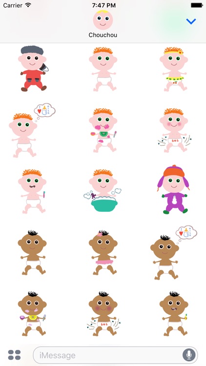Baby Boom Cute Stickers