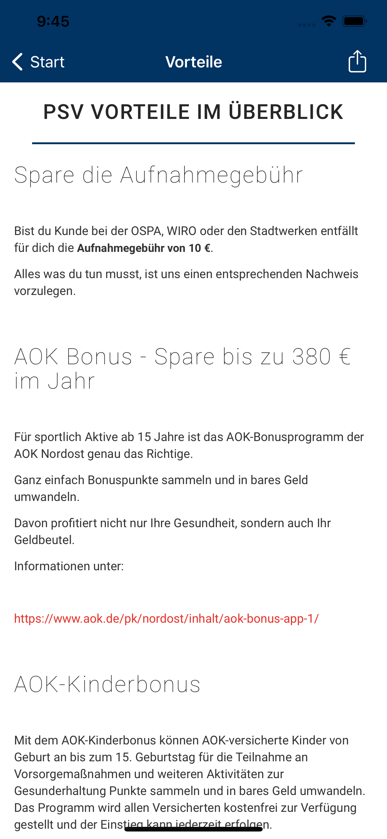 PSV App