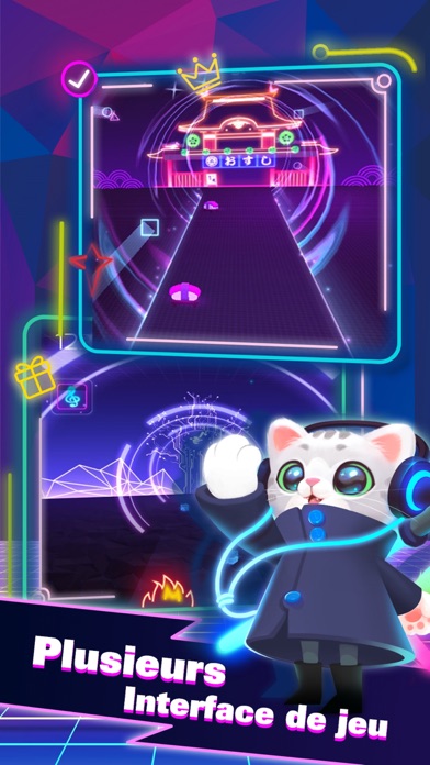 Screenshot #3 pour Sonic Cat - Slash the Beats