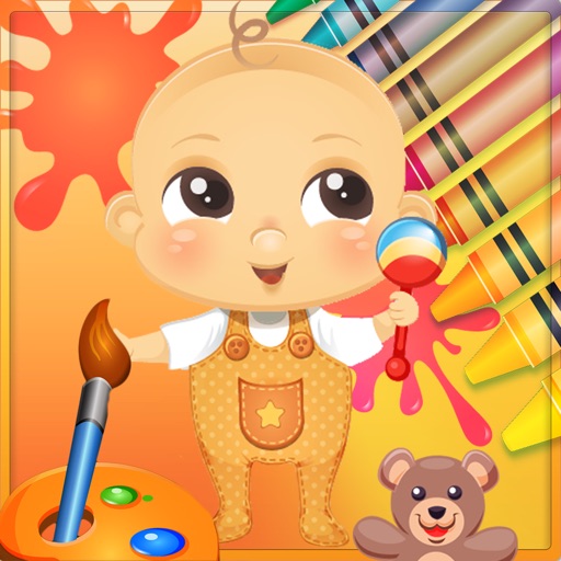 Baby Paint Book - Drawing pad game for kids icon