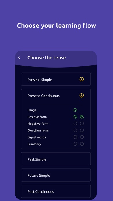 ETenses Screenshot