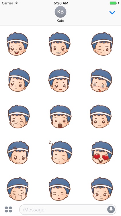 Sticker Me Blue Sport Boy