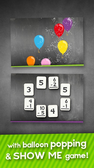 Screenshot #2 pour Math Cards Soustraction Flash Match Jeux Pour Les