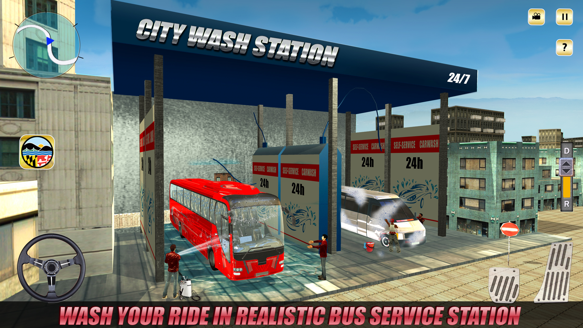 Liberty City Tourist Coach Bus - Pro Transport Sim