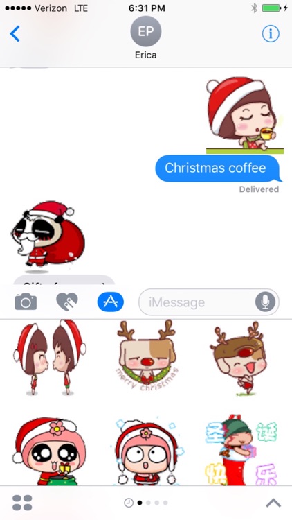 Animated Merry Christmas Emojis screenshot-4