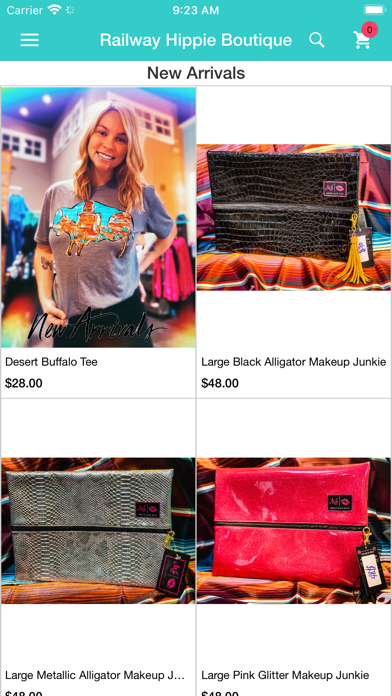 Railway Hippie Boutique Screenshot
