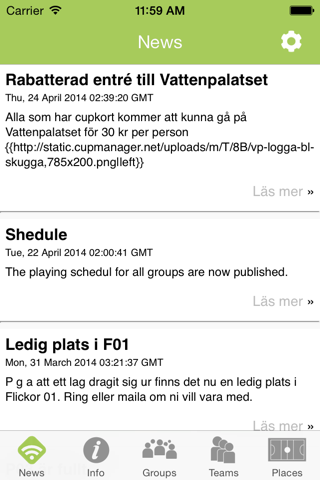 Eskilstuna Basket Cup screenshot 2