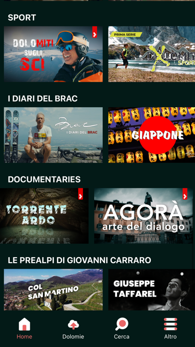 DOLOMITILIFETV Screenshot