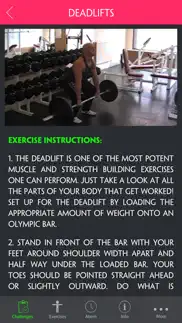 muscle & strength full body workout routine iphone screenshot 2