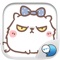 Moody the Angry Cat Stickers Keyboard By ChatStick