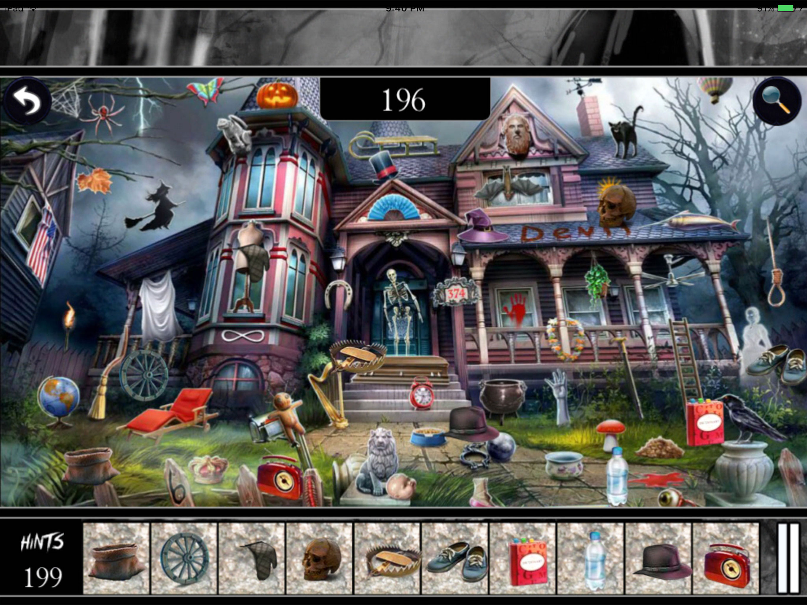 Hidden Objects: Haunted Villa Mystery screenshot 6