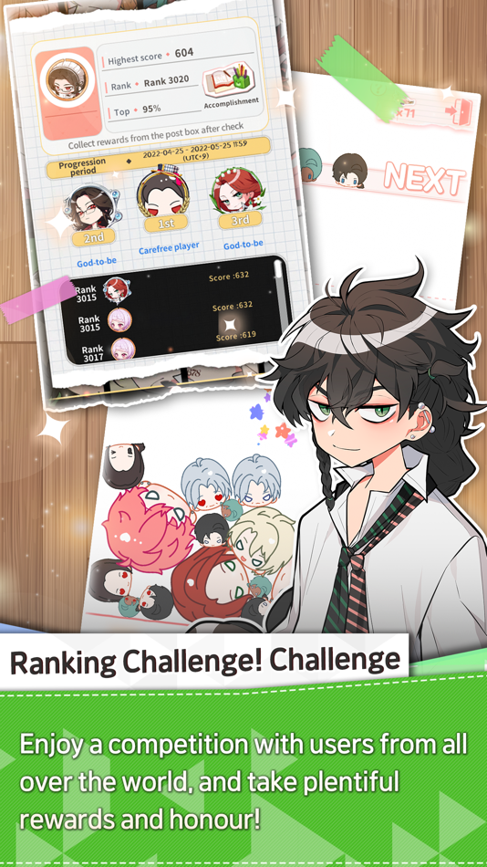 #8. DokiDoki LoveUnholyc Class (iOS) 由: Prettybusy Co.,Ltd