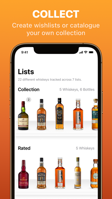 Irish Whiskey App Screenshot