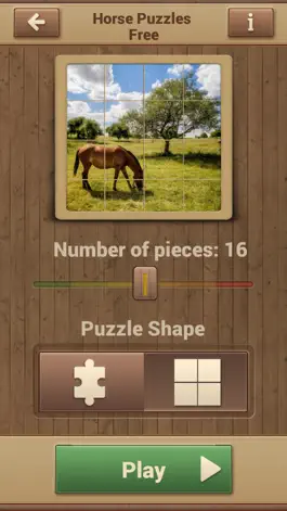 Game screenshot Horse Jigsaw Puzzles - Brain Training Games hack
