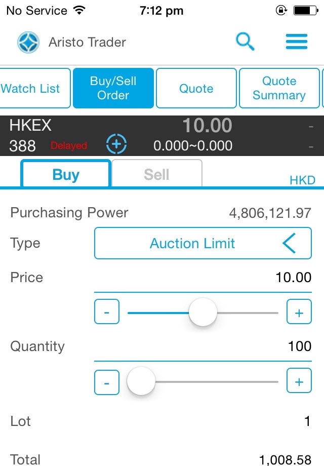 Aristo Trader screenshot 3