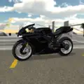 Fast Motorcycle Driver