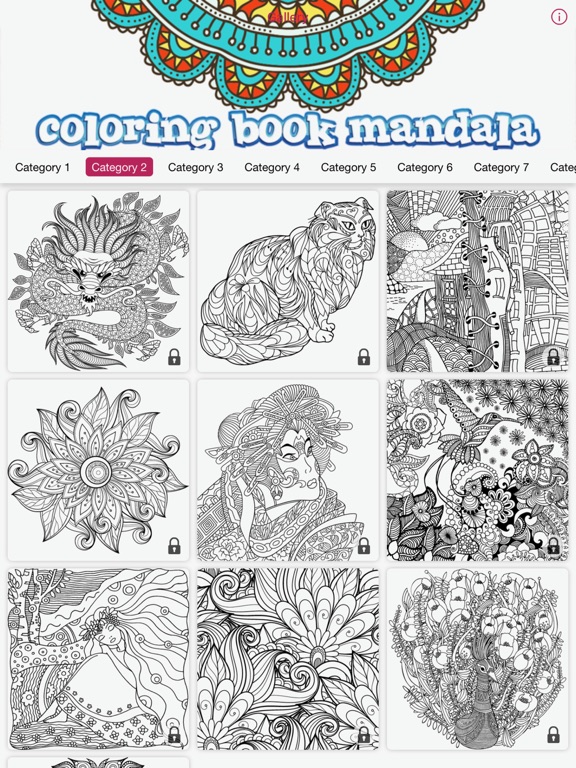 Screenshot #5 pour Dessin de mandala peinture au doigt anxiety cure