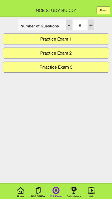 Screenshot 3 of NCE Study Buddy App