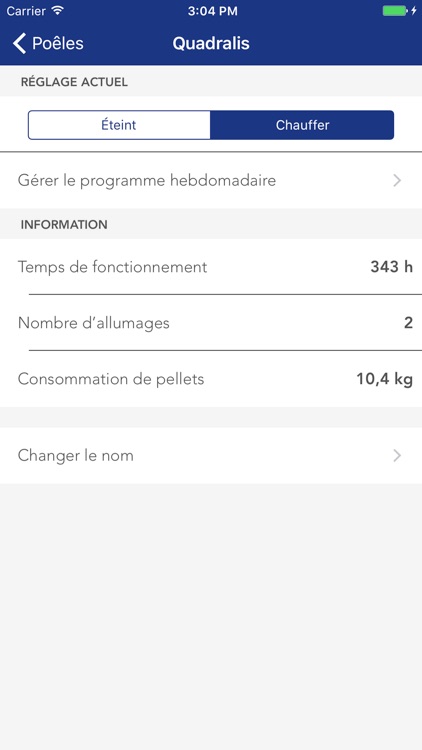 DeDietrich Pellet Control