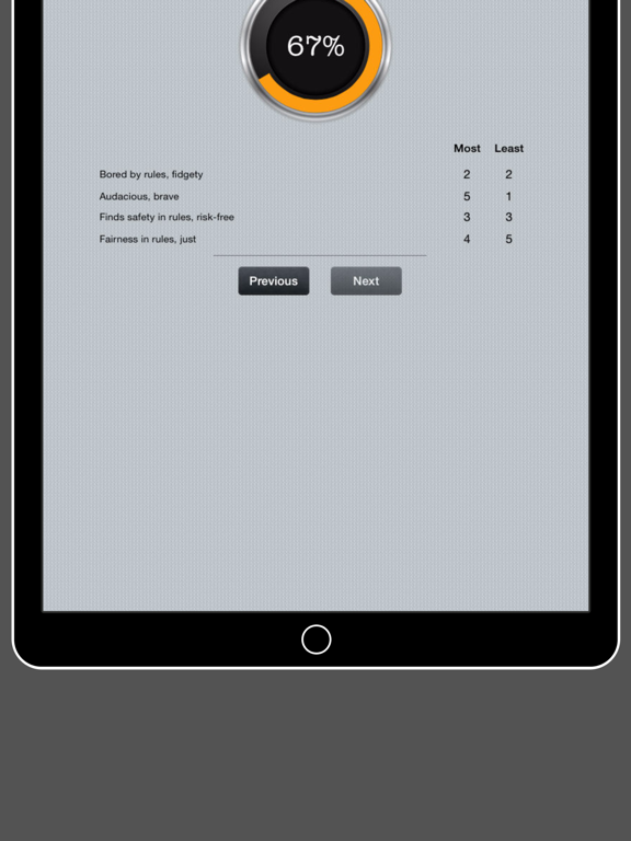 Screenshot #6 pour Disc Personality Profile & Traits Assessment Test