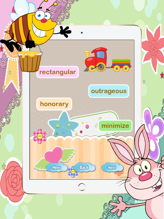 Basic Spelling Words Practice Games for All Grade iPad screenshot