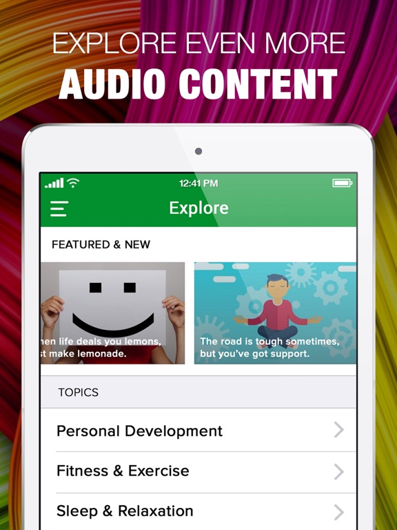 Screenshot #6 pour Empowered Hypnosis Audio Companion Meditation App