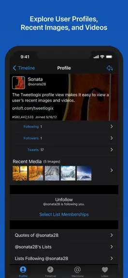 Game screenshot Tweetlogix for Twitter apk